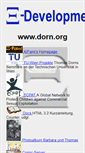 Mobile Screenshot of dorn.org